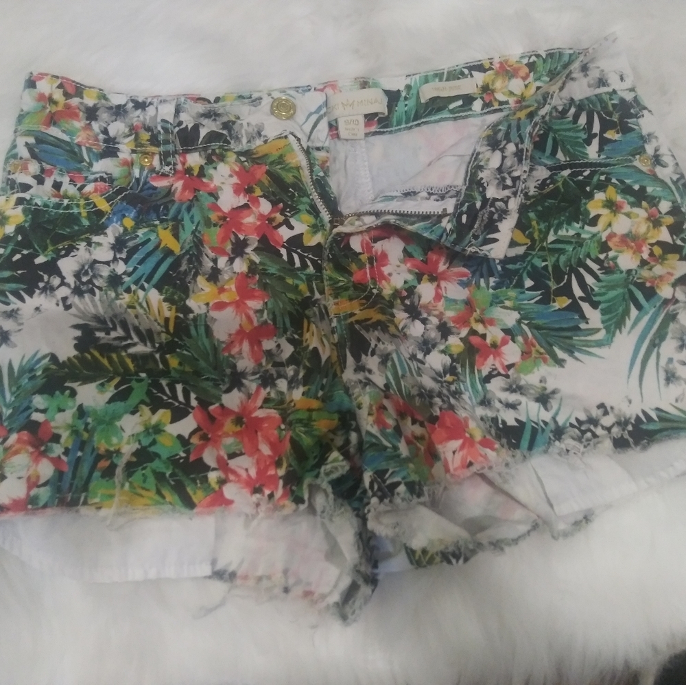 Nicki Minaj High Rise Summer Shorts